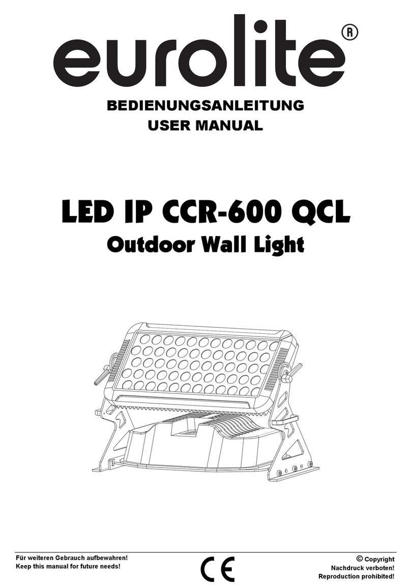 EuroLite LED IP CCR-600 QCL user manual