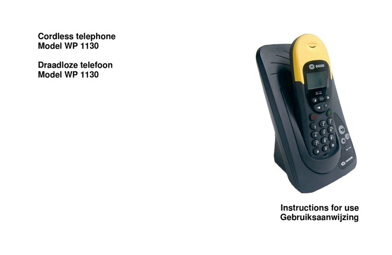 Sagem WP 1130 User manual