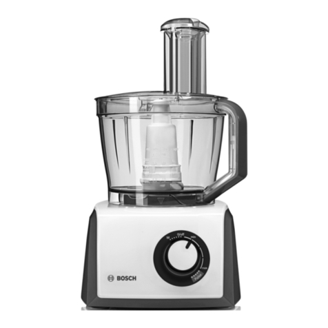 Bosch MCM64080 User manual Bosch MCM64080 User manual