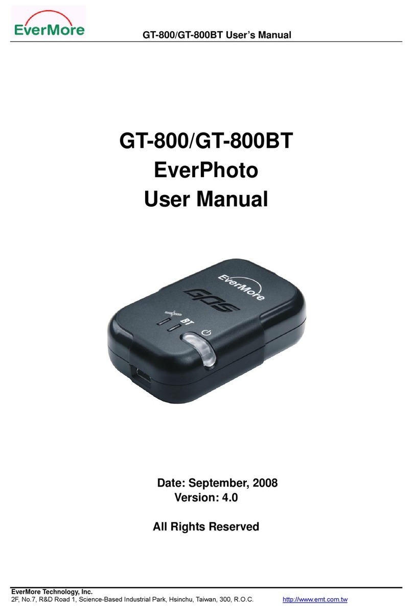 EVERPHOTO GT-800 User manual