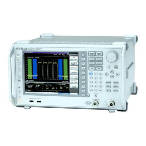 Anritsu MS2690A Operation manual