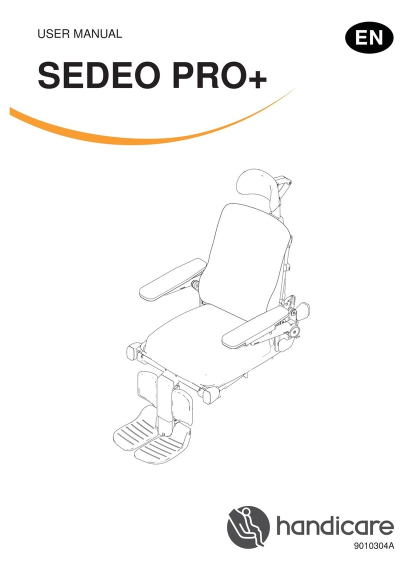 Handicare SEDEO PRO+ User manual Handicare SEDEO PRO+ User manual