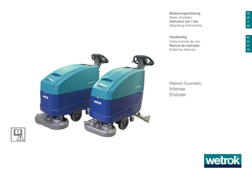 Wetrok Duomatic Intense User manual