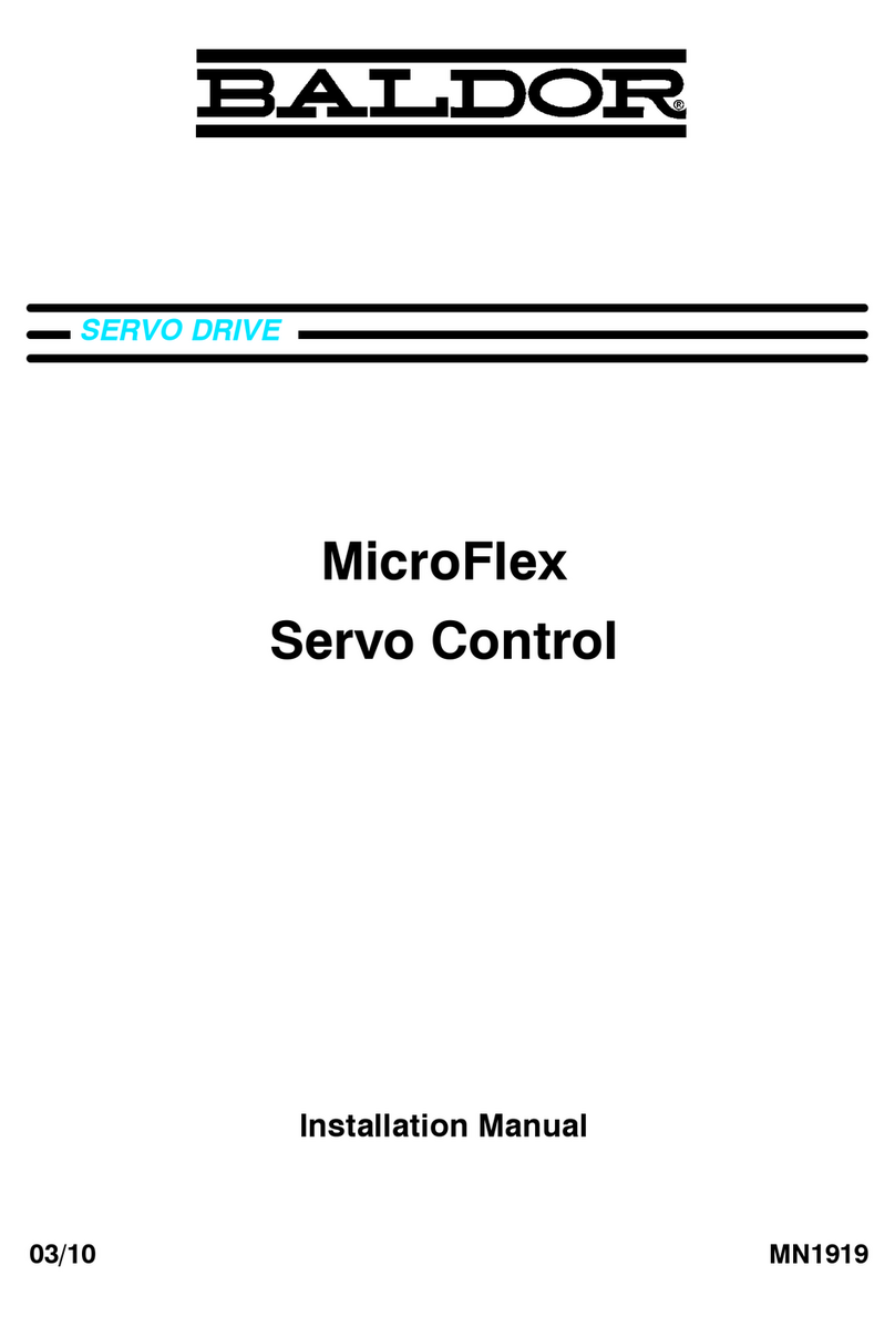 Baldor MicroFlex installation manual