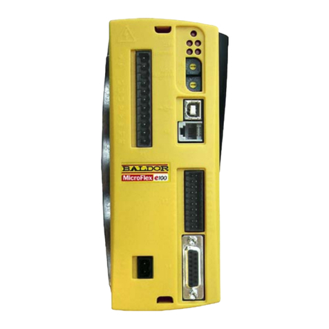 Baldor MicroFlex e100 installation manual