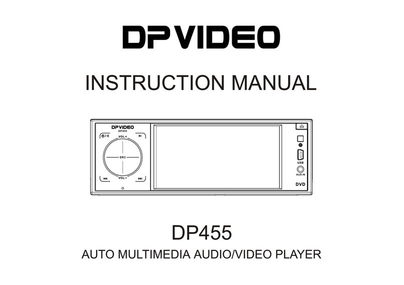 DPVIDEO DP455 instruction manual