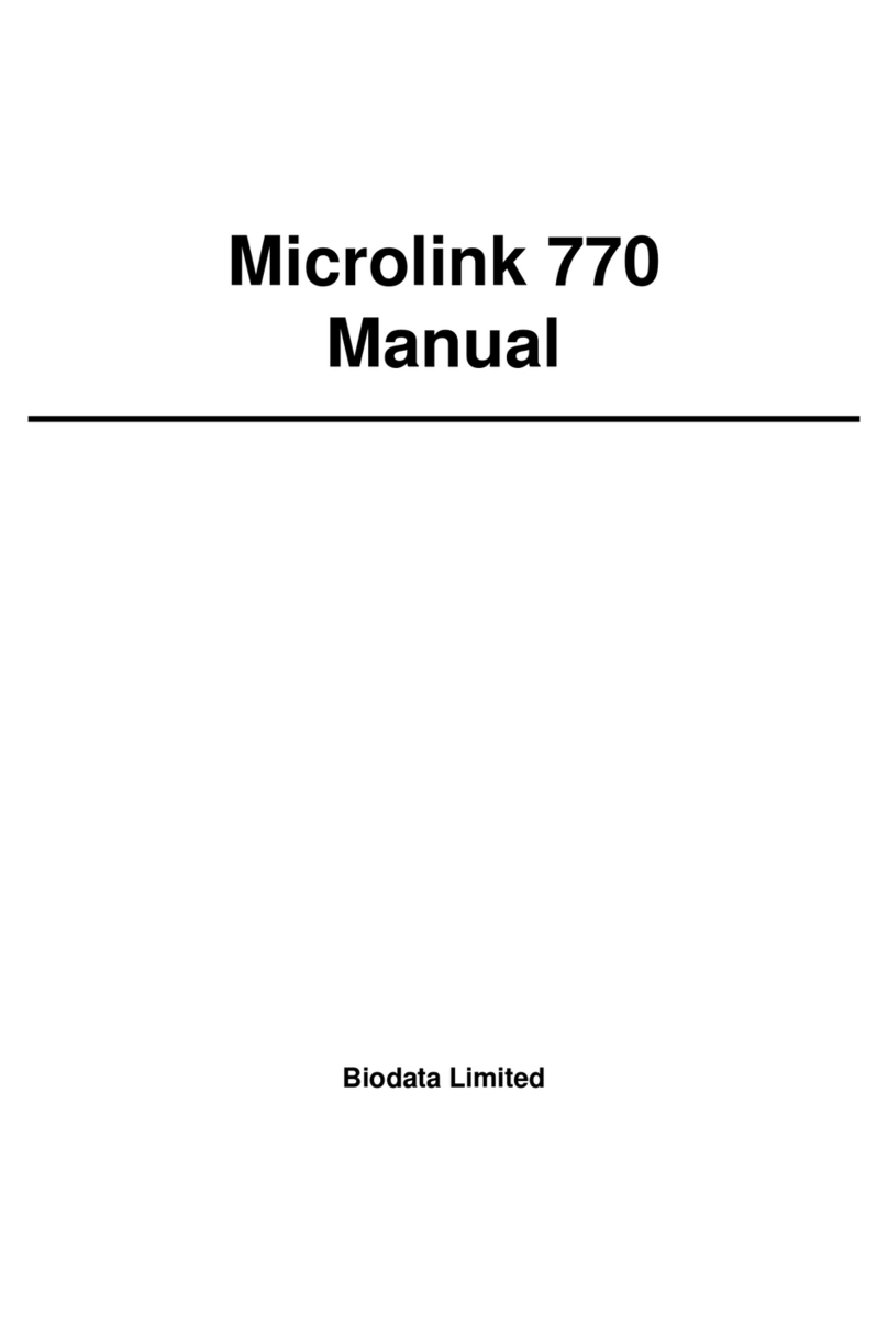 MicroLinks Tech 770 manual