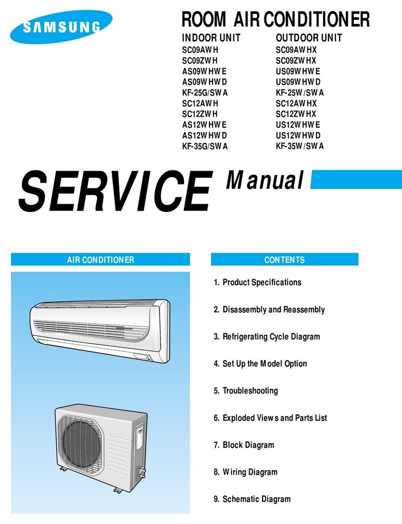 Samsung SC09AWH User manual
