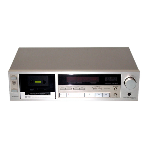 Denon DR-M11 operating instructions
