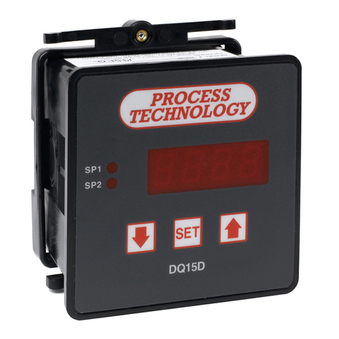 Process Technology DQ15D Installation, operation and calibration manual