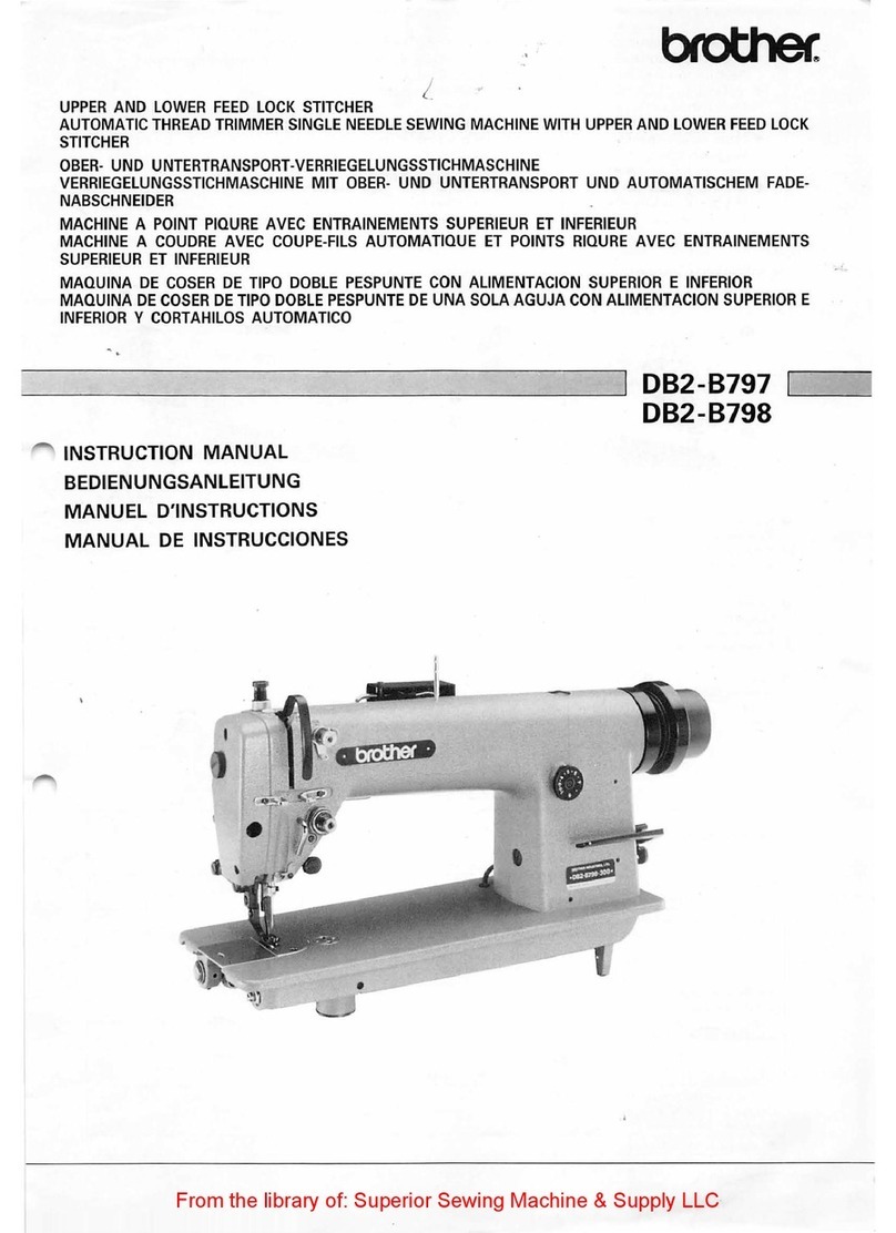 Brother DB2-B797 instruction manual