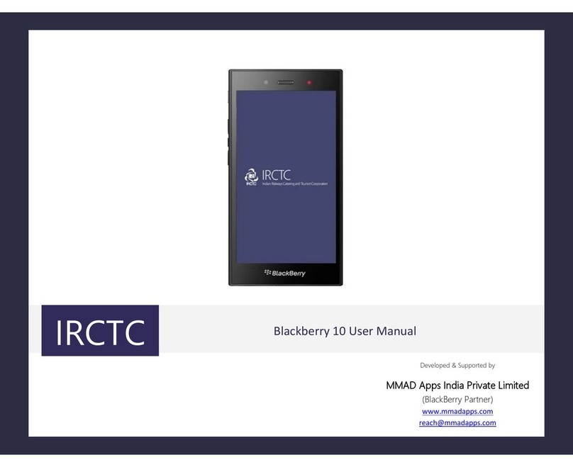 Blackbe;rry Client for IBM Lotus Quickr 1.0 User manual