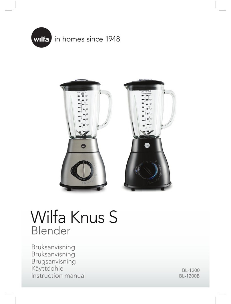 Wilfa Smart BL-1200 instruction manual