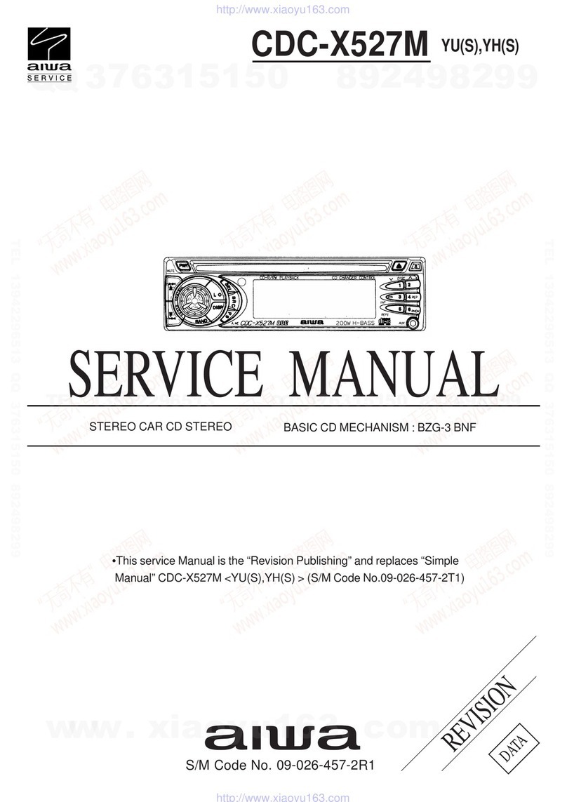 Aiwa CDC-X527M User manual