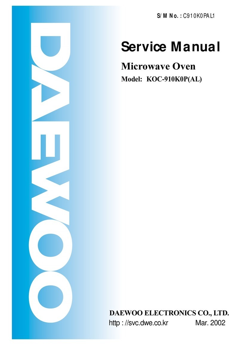 Daewoo KOC-910K0P(AL) User manual