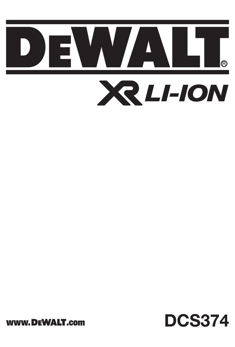 DeWalt DCS374 user manual