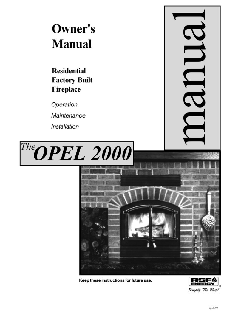 RSF Energy OPEL 2000 owner's manual RSF Energy OPEL 2000 owner's manual