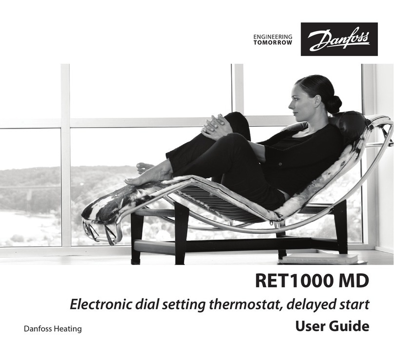 Danfoss RET1000 MD User manual