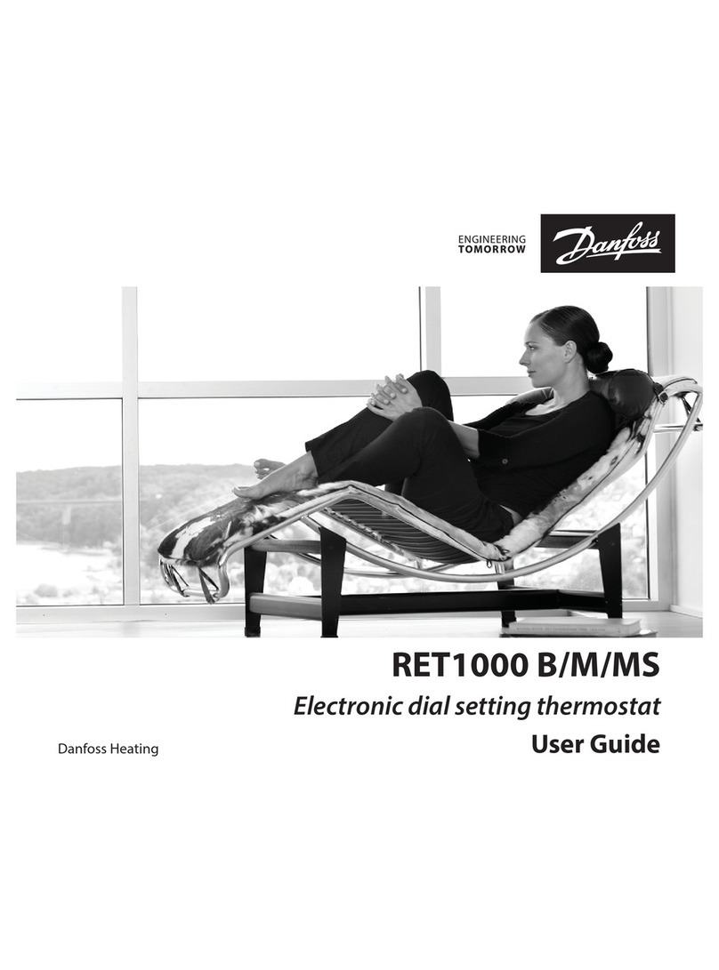 Danfoss RET1000 B User manual