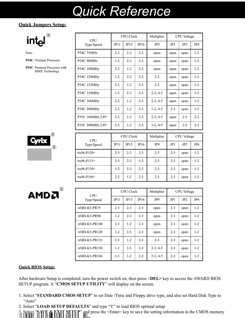 Freetech P5F72 User manual