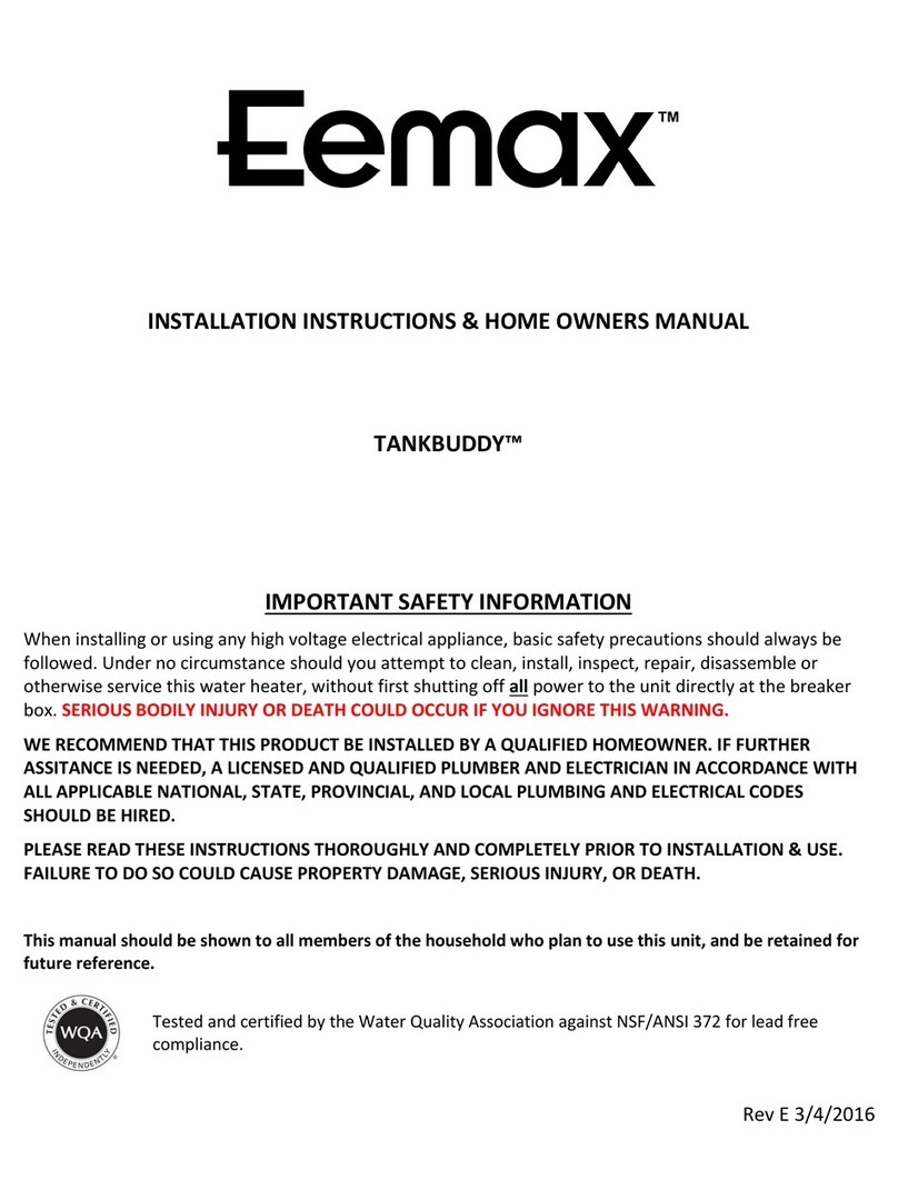 EemaX tankbuddy Installation instructions & owner's manual EemaX tankbuddy Installation instructions & owner's manual