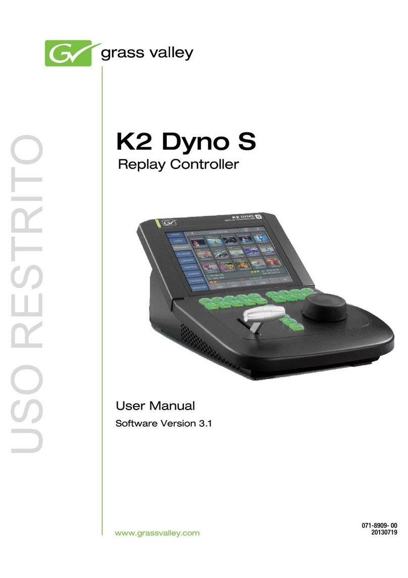 GRASS VALLEY K2 Dyno S user manual