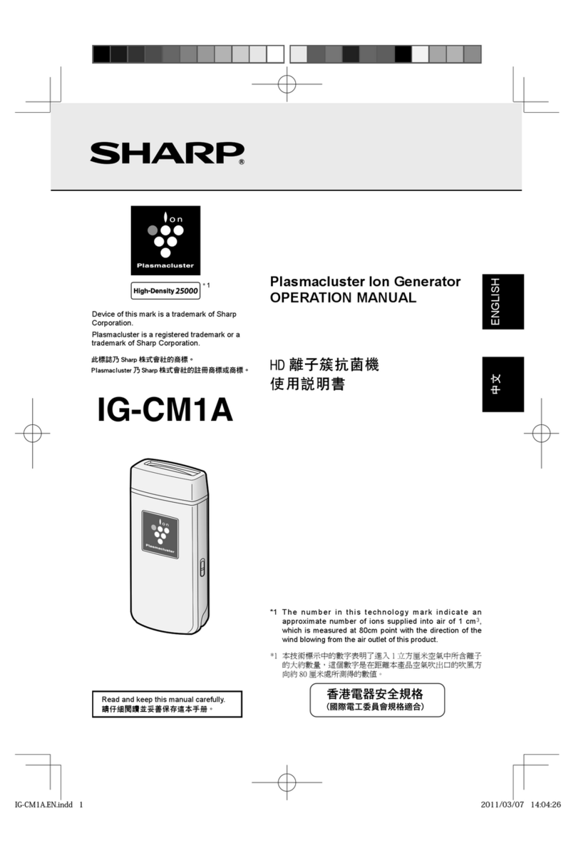 Sharp IG-CM1A User manual