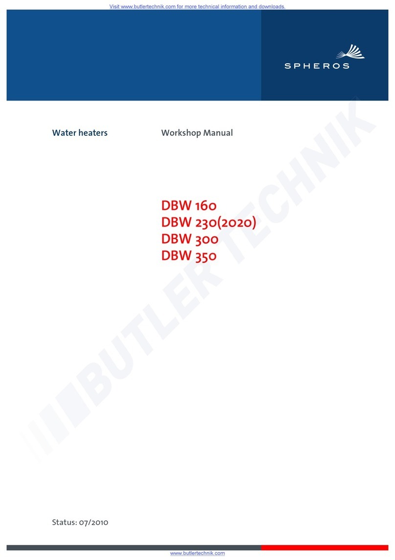 Spheros DBW 230 Workshop manual