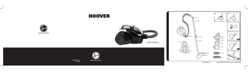 Hoover LA71SM10 User manual
