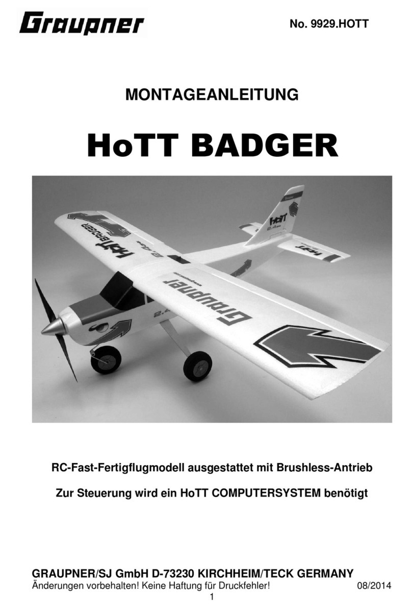 GRAUPNER 9929.HOTT Assembly instructions