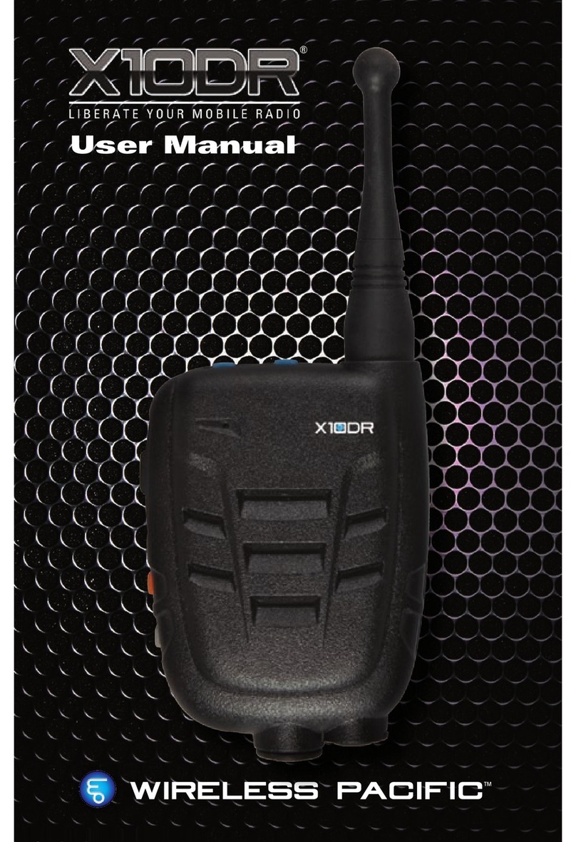 Wireless Pacific X10DR ELITE user manual