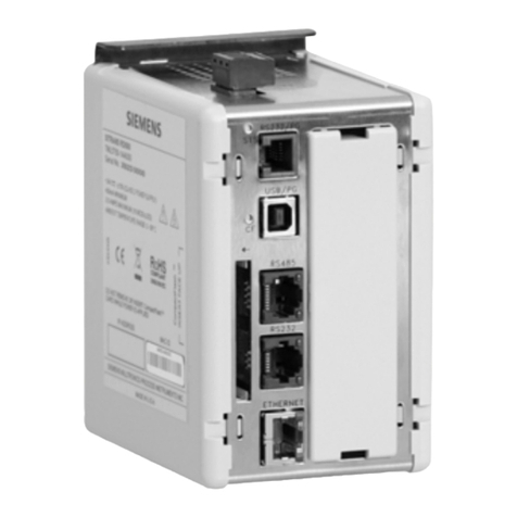 Siemens SITRANS RD500 User manual