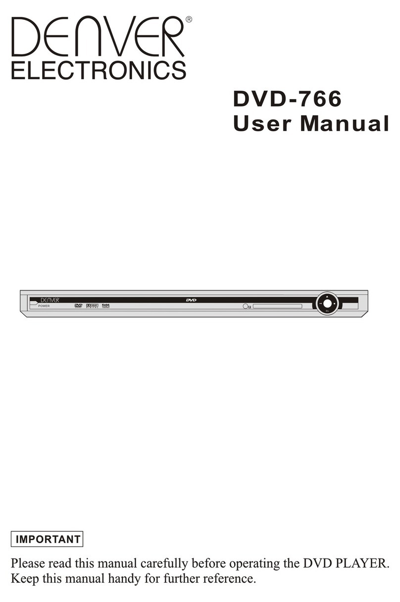 Denver DVD-766 user manual