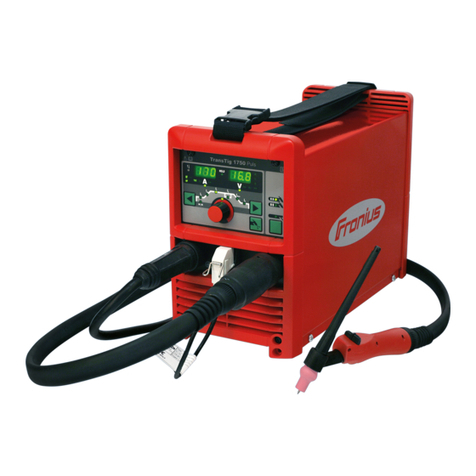 FRO­NIUS TransTig 1750 Puls User manual