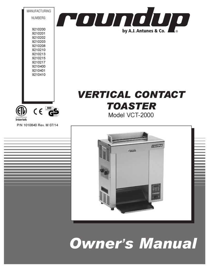 Roundup VCT-2000 owner's manual