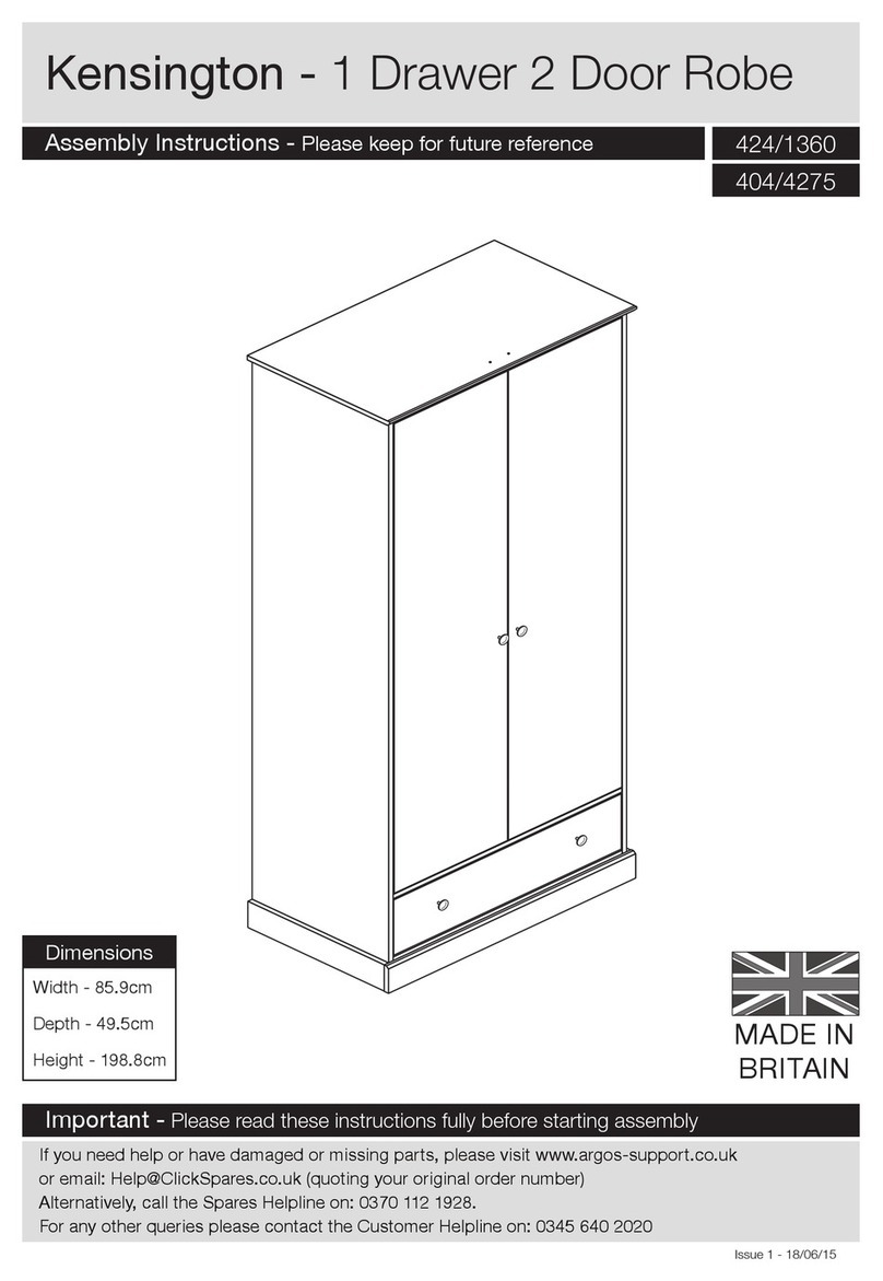 Kensington 424/1360 Assembly instructions