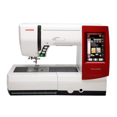 Janome MC9900 Service manual