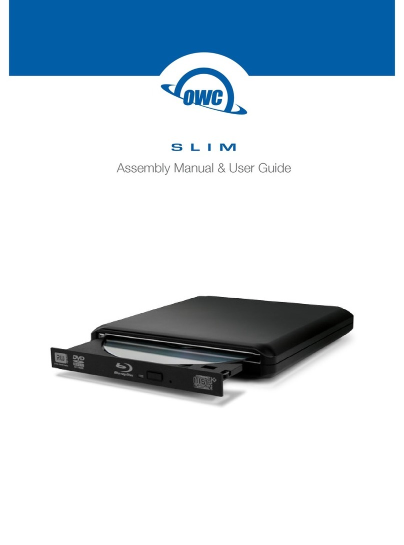 OWC SLIM Assembly manual & user guide