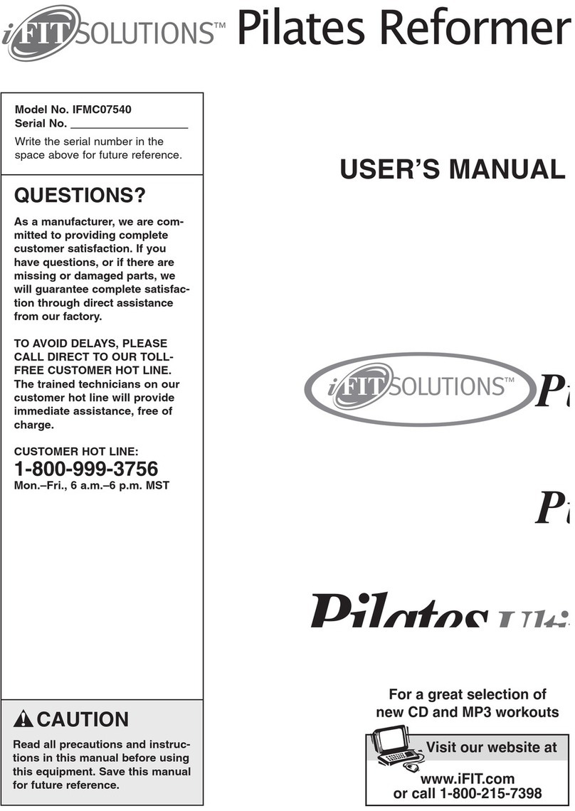 iFIT IFMC07540 User manual