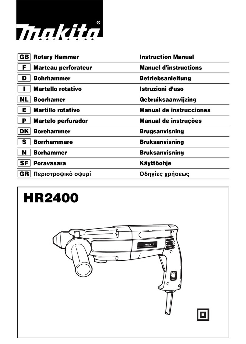 Makita HR2400 instruction manual