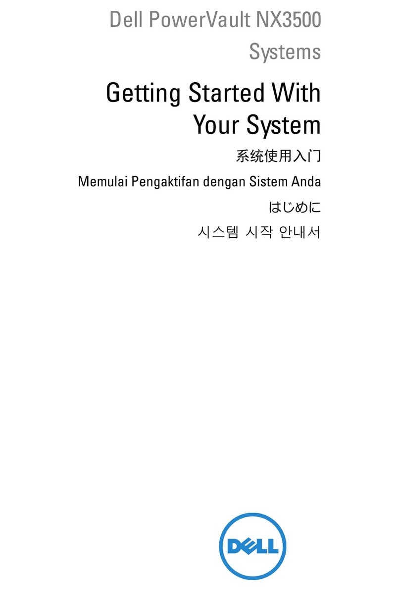 Dell PowerVault NX3500 User manual