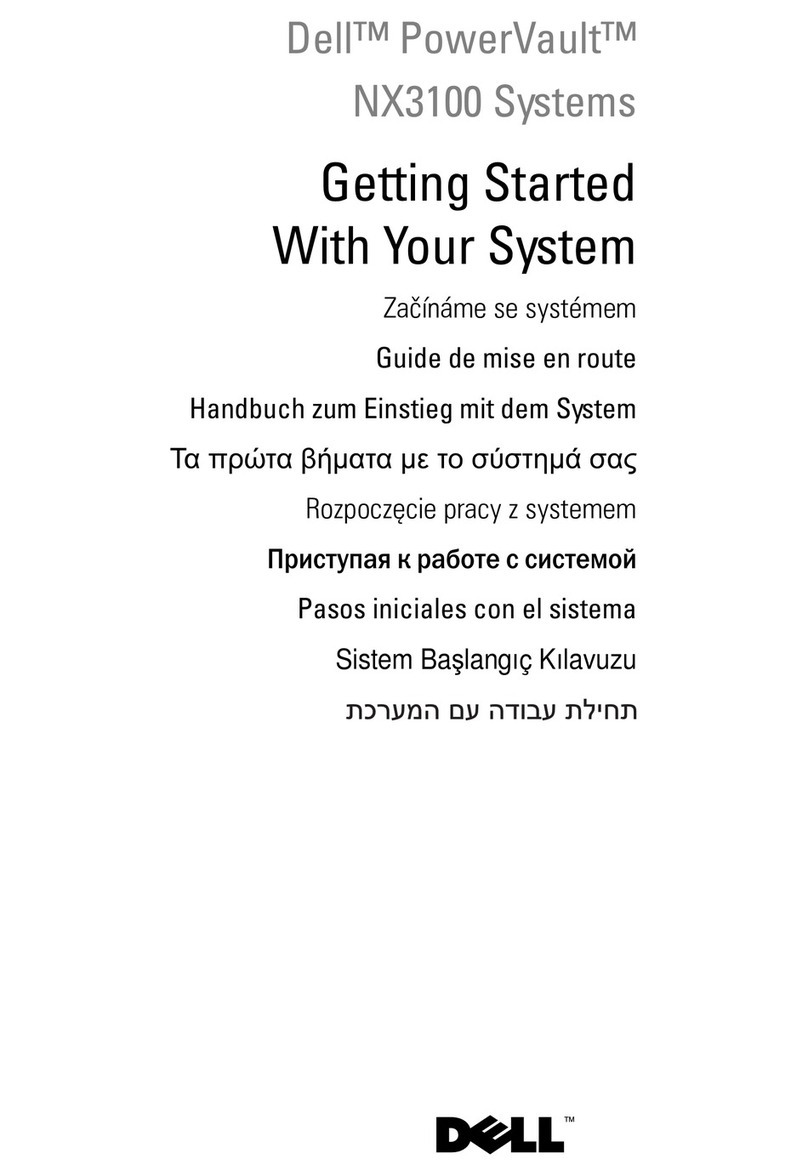 Dell PowerVault NX3100 User manual