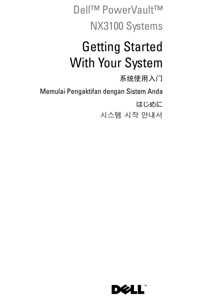 Dell PowerVault NX3100 User manual