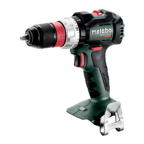 Metabo BS 18 LT BL Q User manual