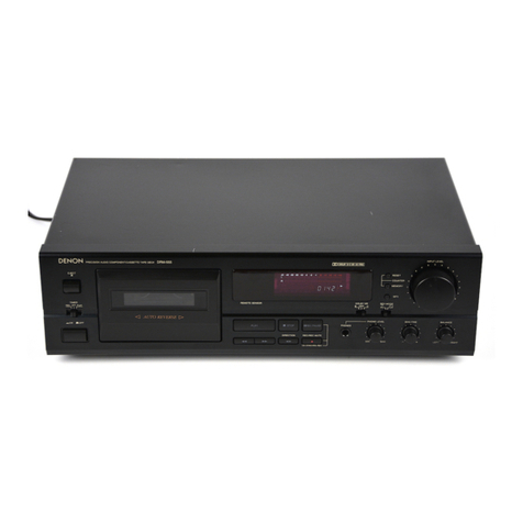 Denon DRM-600 User manual