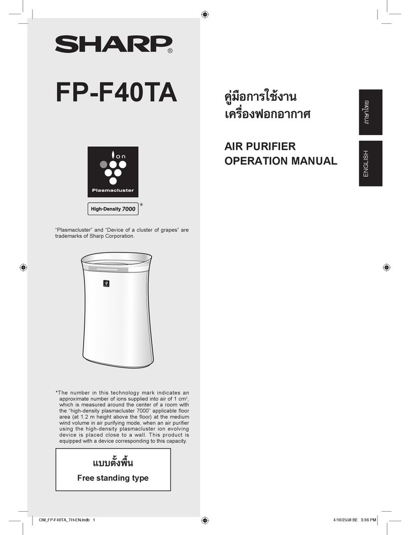 Sharp FP-F40TA User manual