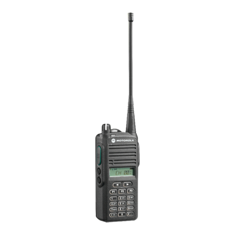 Motorola P100 Series User manual