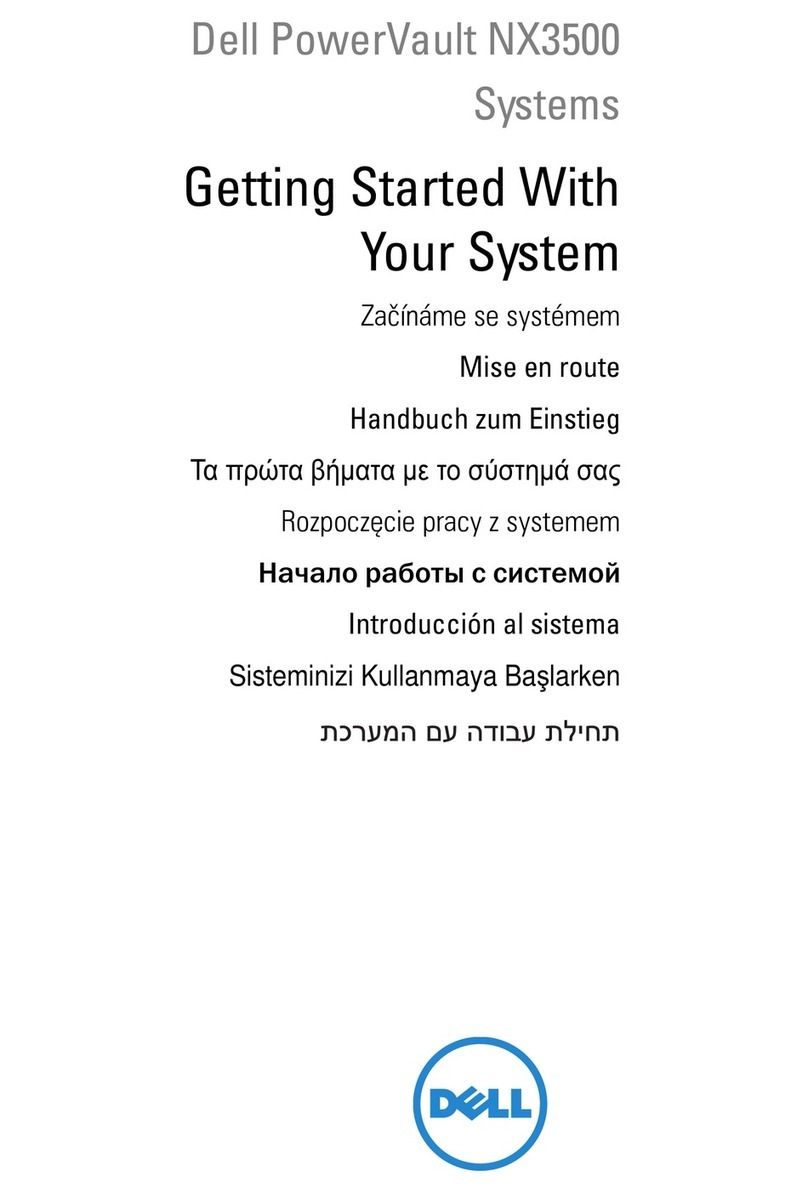 Dell PowerVault NX3500 User manual