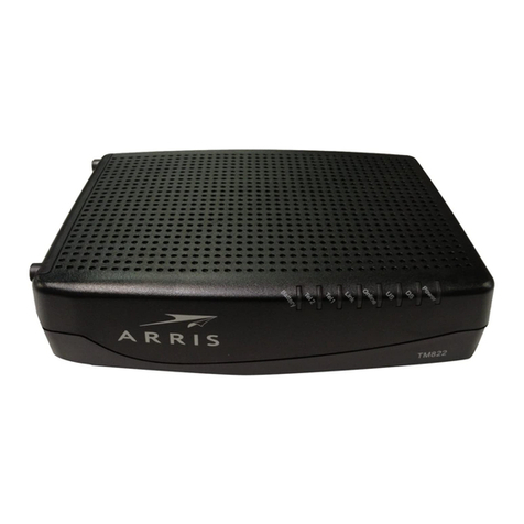 Arris Touchstone TM822G user guide