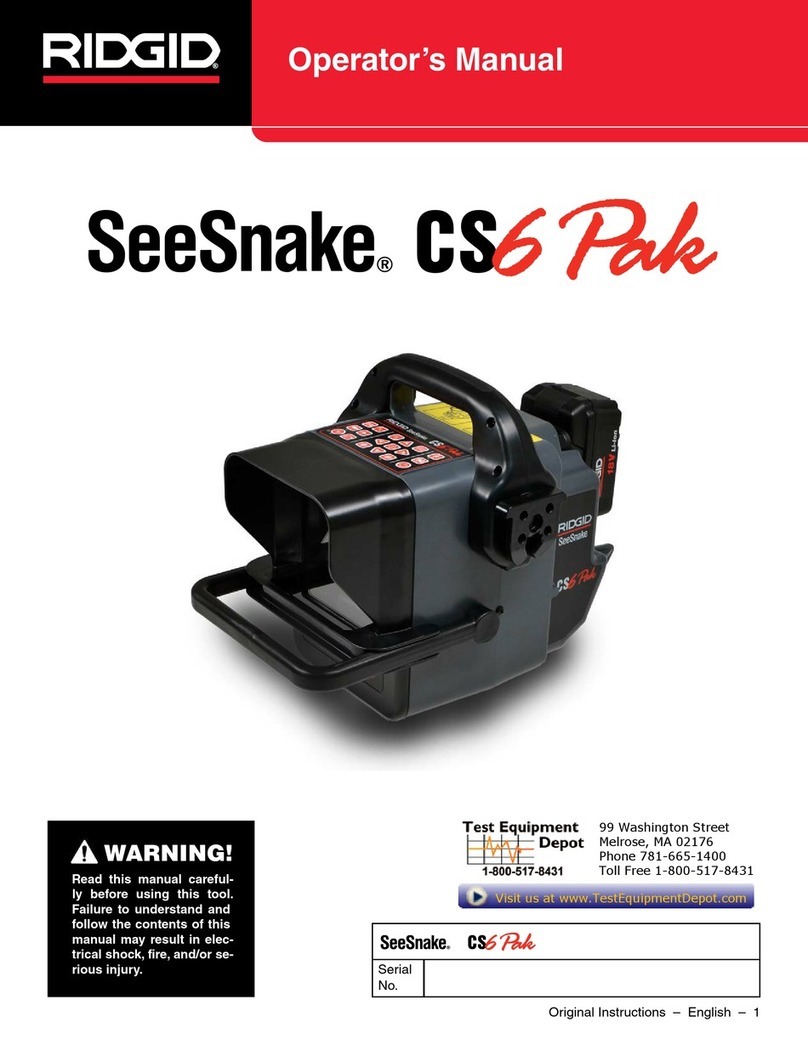 Rigid Industries SeeSnake CS6 Operator's manual
